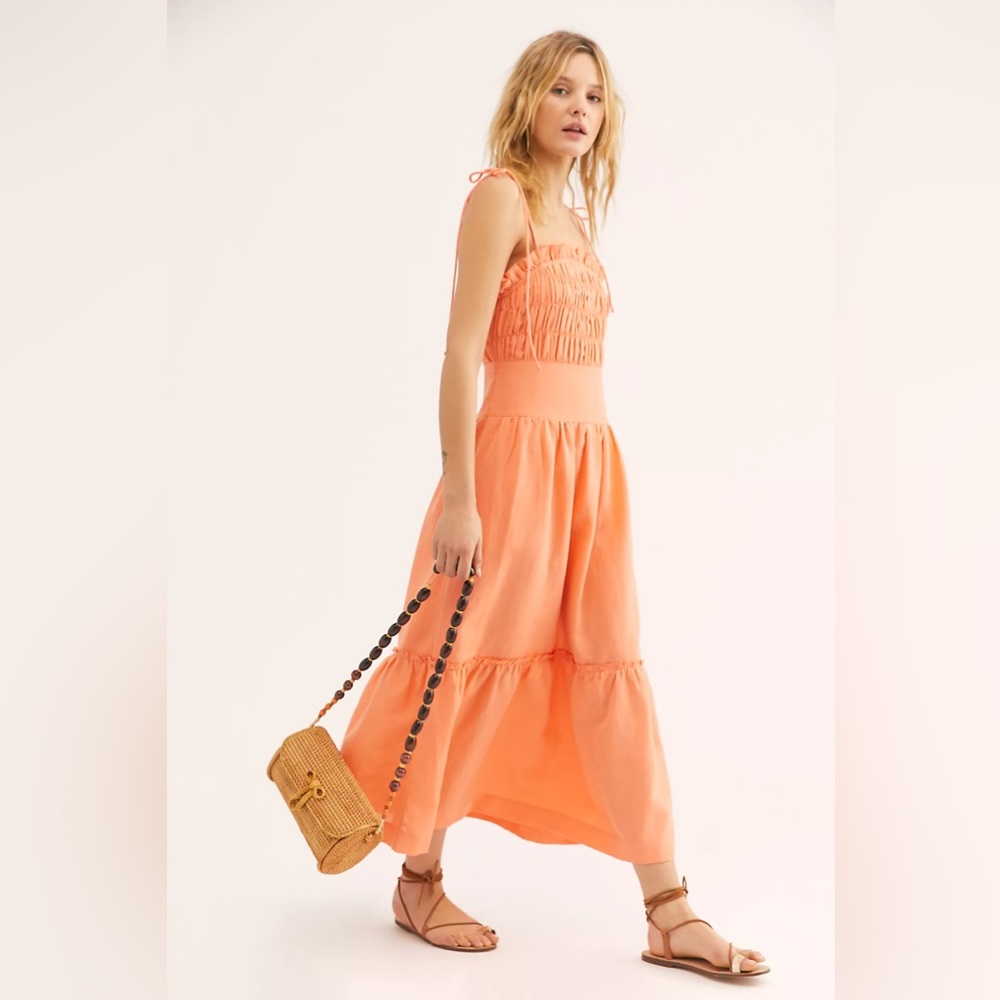 Final Price 🔥 Free People Late Checkout Midi Dress